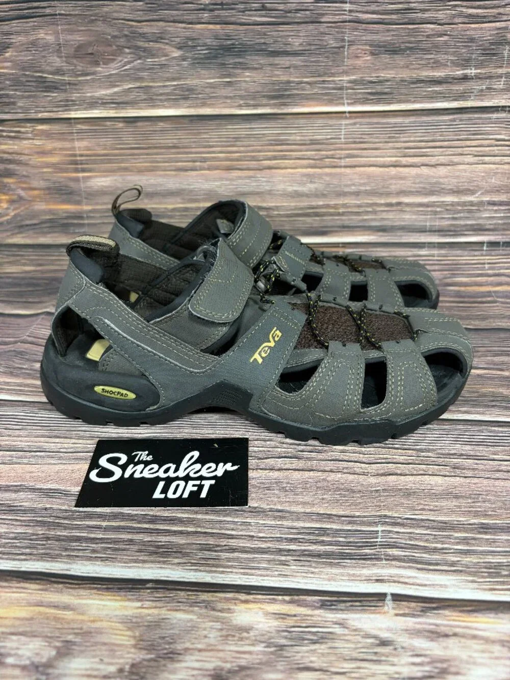 Teva Men's Forebay 2 Hiking Sandals Gray Brown Size 8